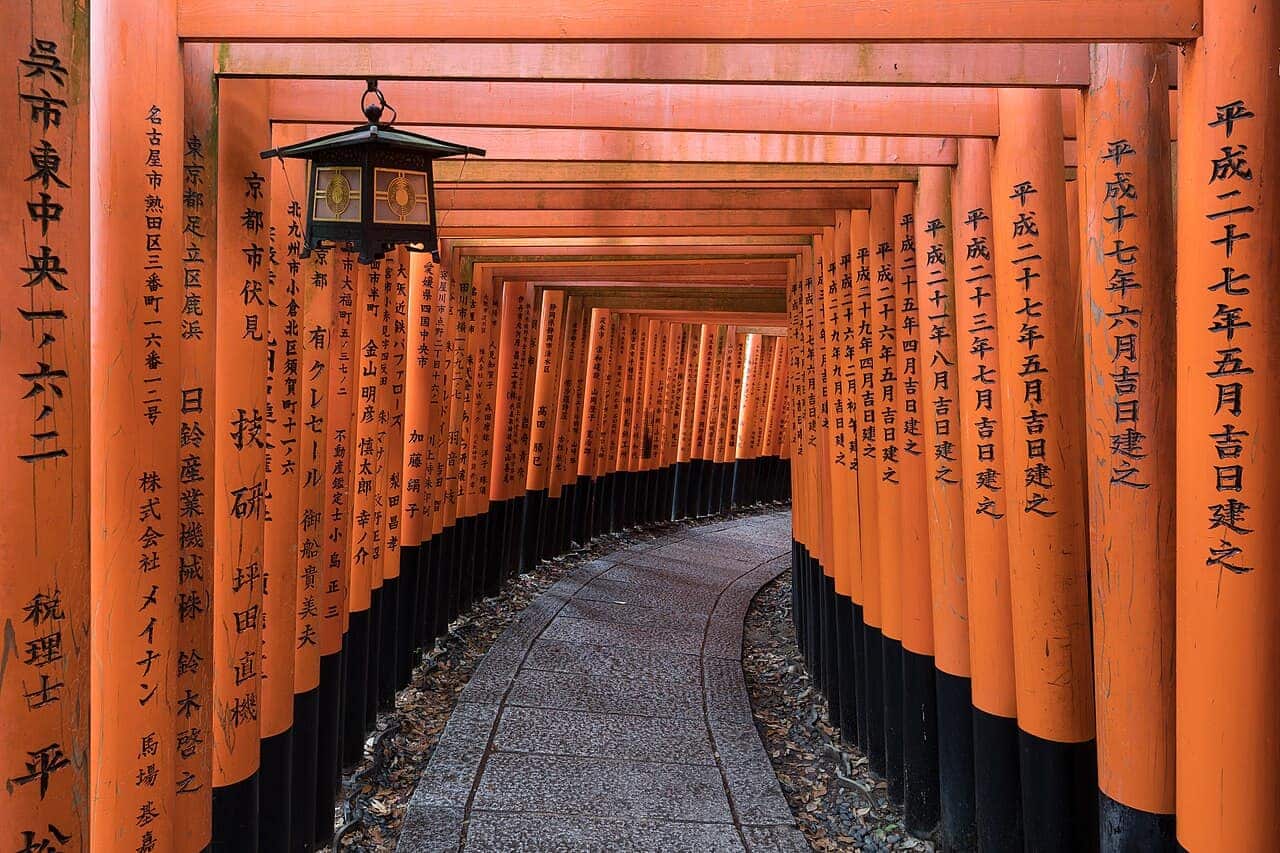 Asia travel scene
