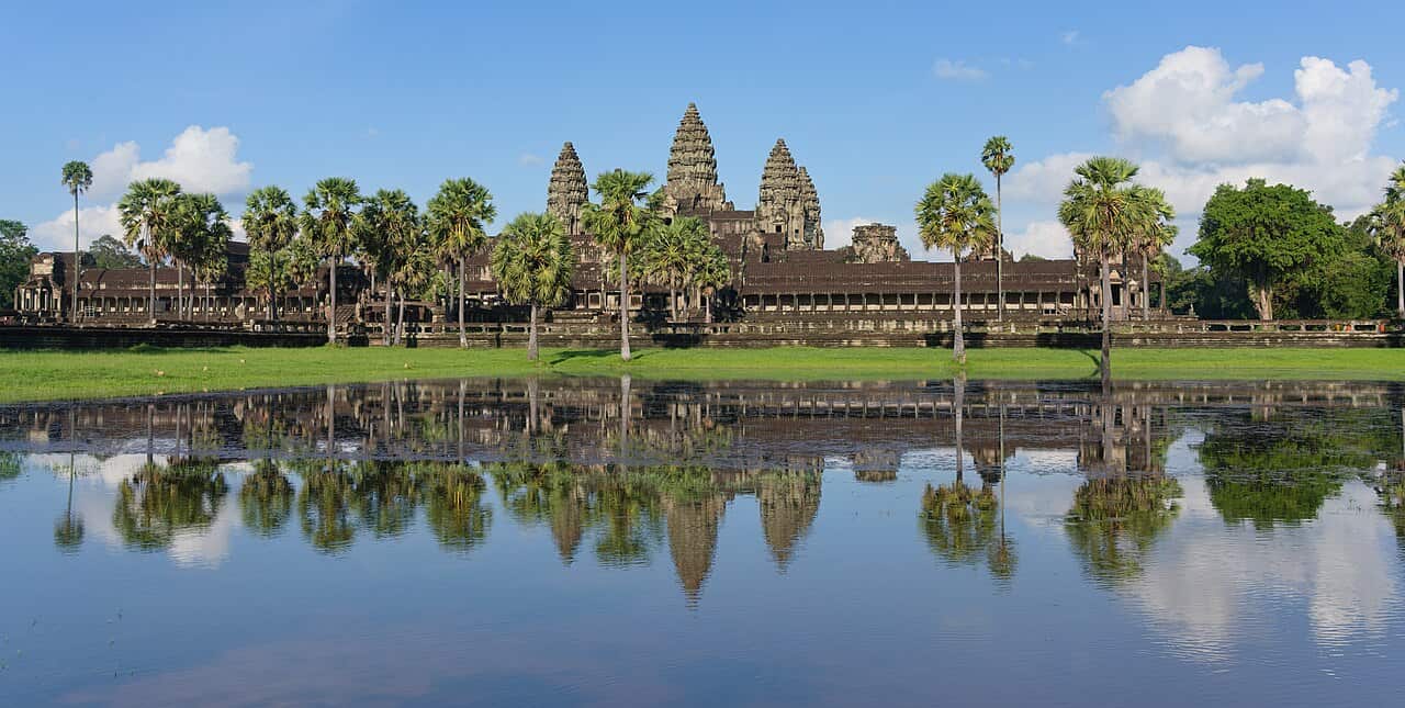 Cambodia travel scene
