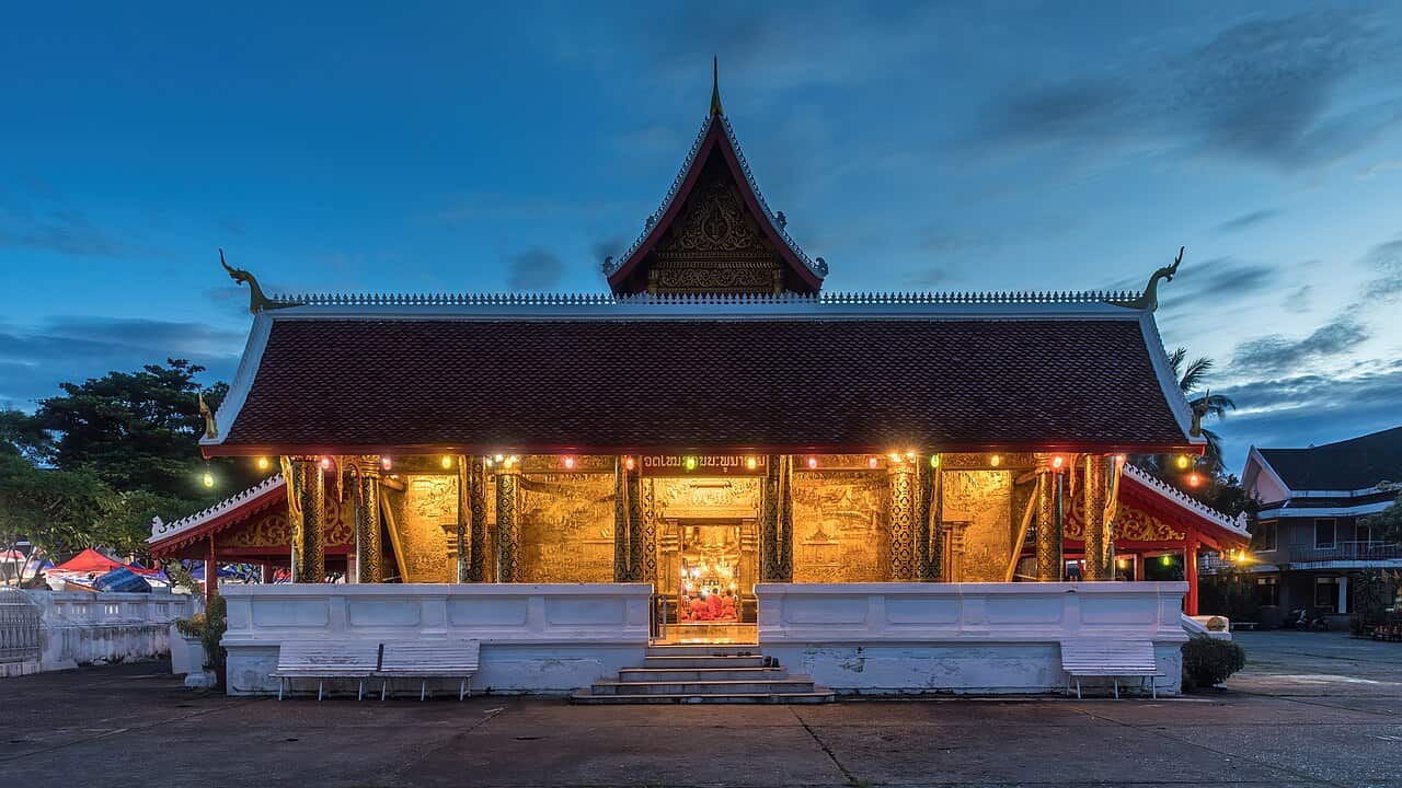 Laos travel scene
