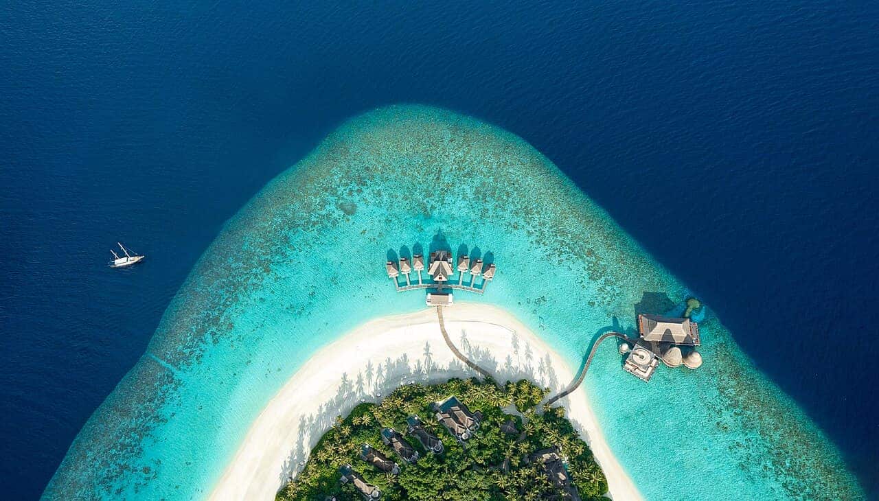 Maldives travel scene