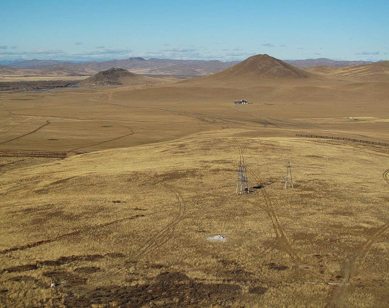 Mongolia travel scene