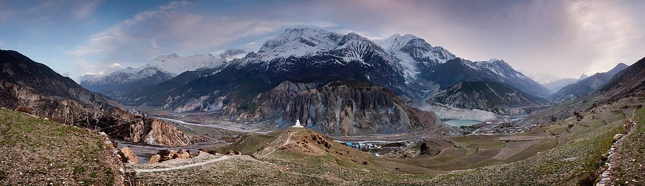 Nepal travel scene