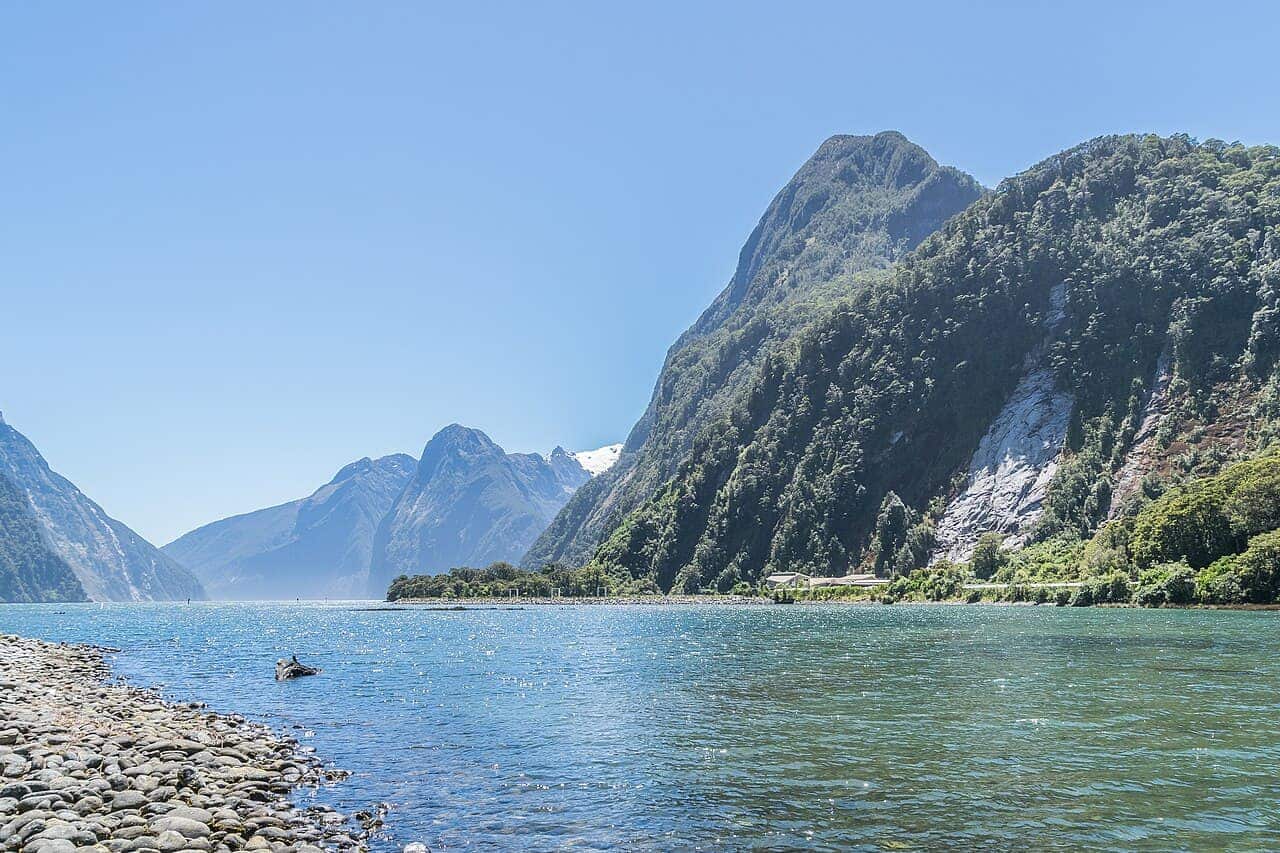 New Zealand travel scene