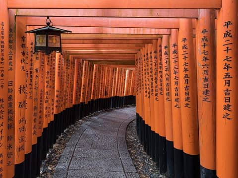 Asia travel scene