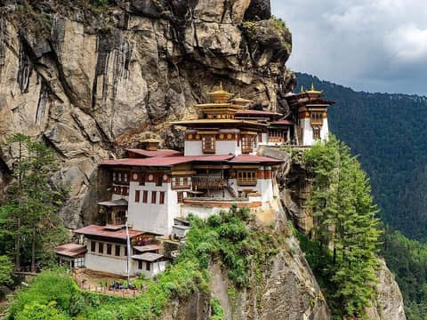 Bhutan travel scene