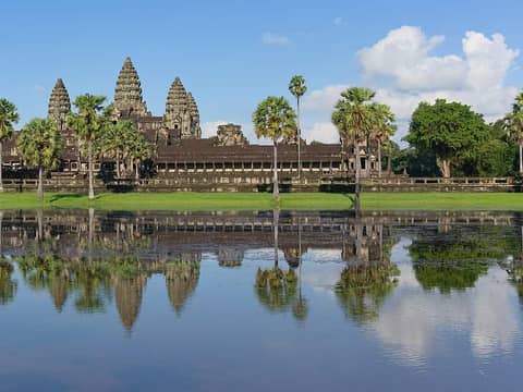 Cambodia travel scene