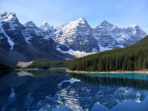 Canada travel scene