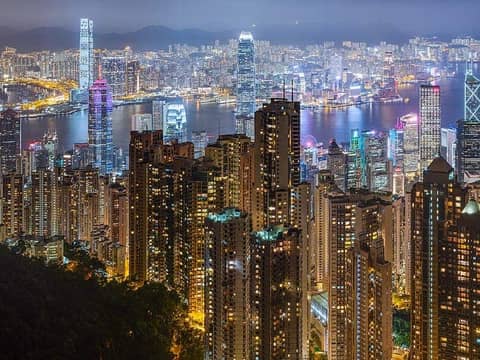 Hong Kong travel scene