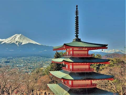 Japan travel scene