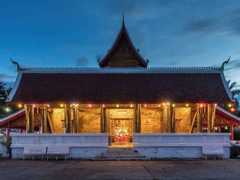 Laos travel scene