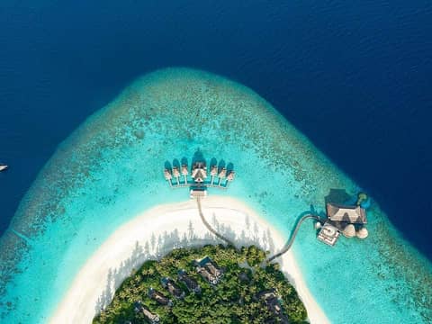 Maldives travel scene