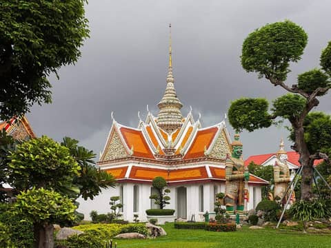 Thailand travel scene